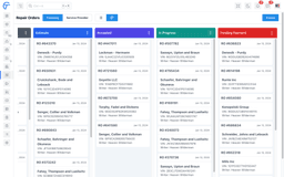 Repair Order - Light Mode - Closed Sidebar
